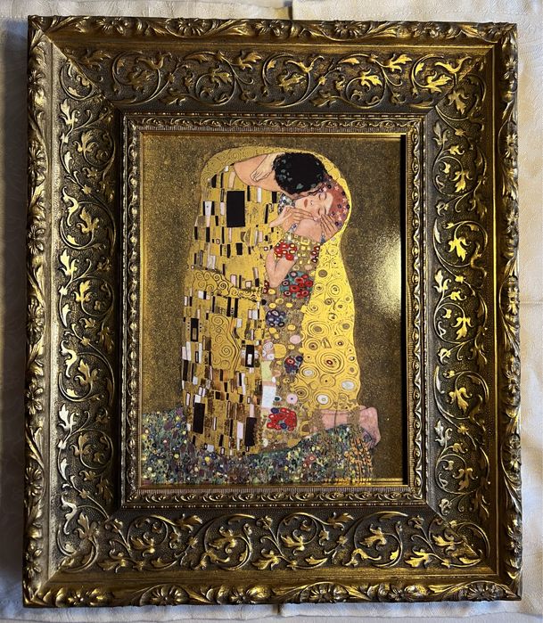 Колекційна картина Goebel Gustav Klimt Der Kuss 122/250