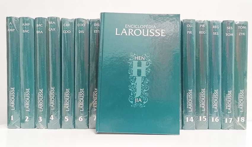 Enciclopédia Larousse (18 Volumes)