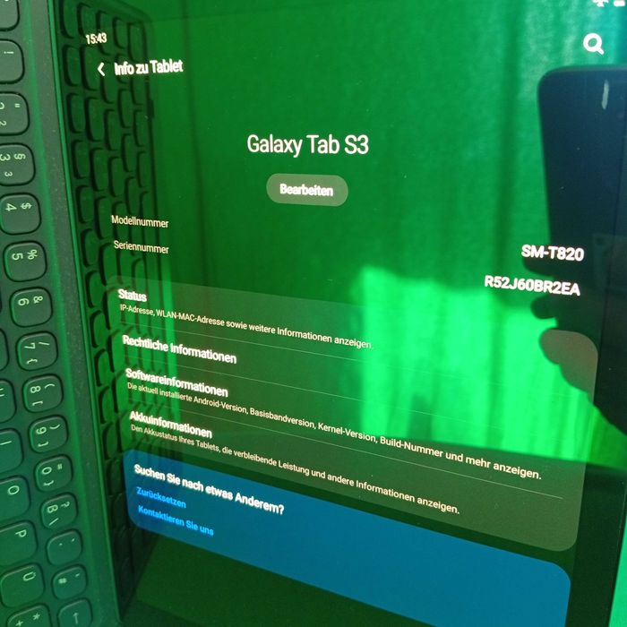 Samsung Galaxy Tab S3 (SM-T820) + S-Pen + Capa Teclado (Pack Completo)