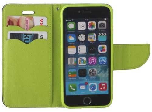 Etui z klapką Samsung Galaxy S22 kolor: granatowo-zielony