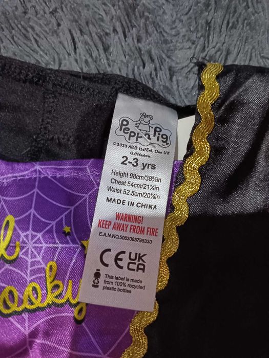 Przebranie świnka Peppa Halloween 98