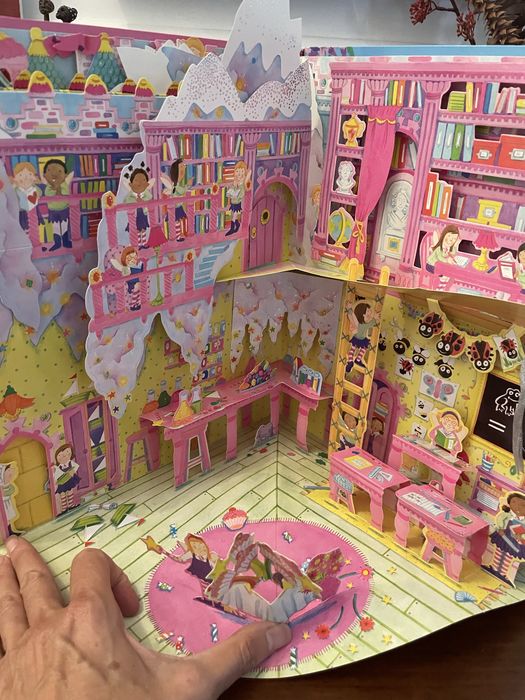 Livro 3D sobre fadas