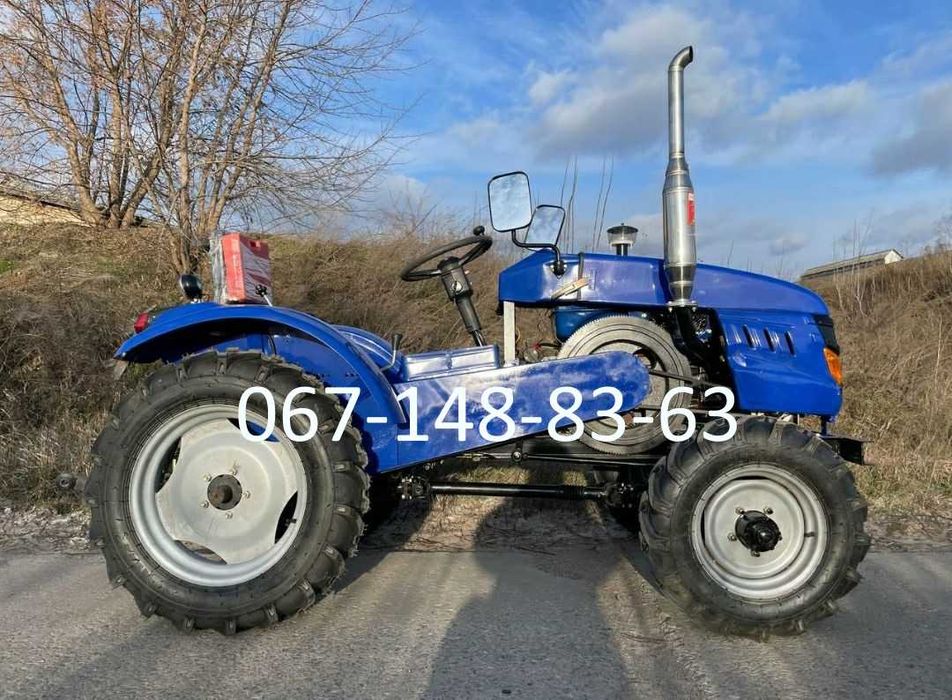 Мінітрактор Кентавр 244 BP Триточка ВОМ Повний привід Доставка Кредит