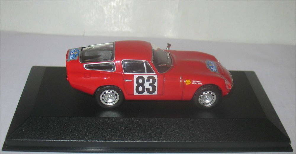 Ixo - Alfa Romeo TZ - Vencedor Coupe des Alpes 1964 - Jean Rolland