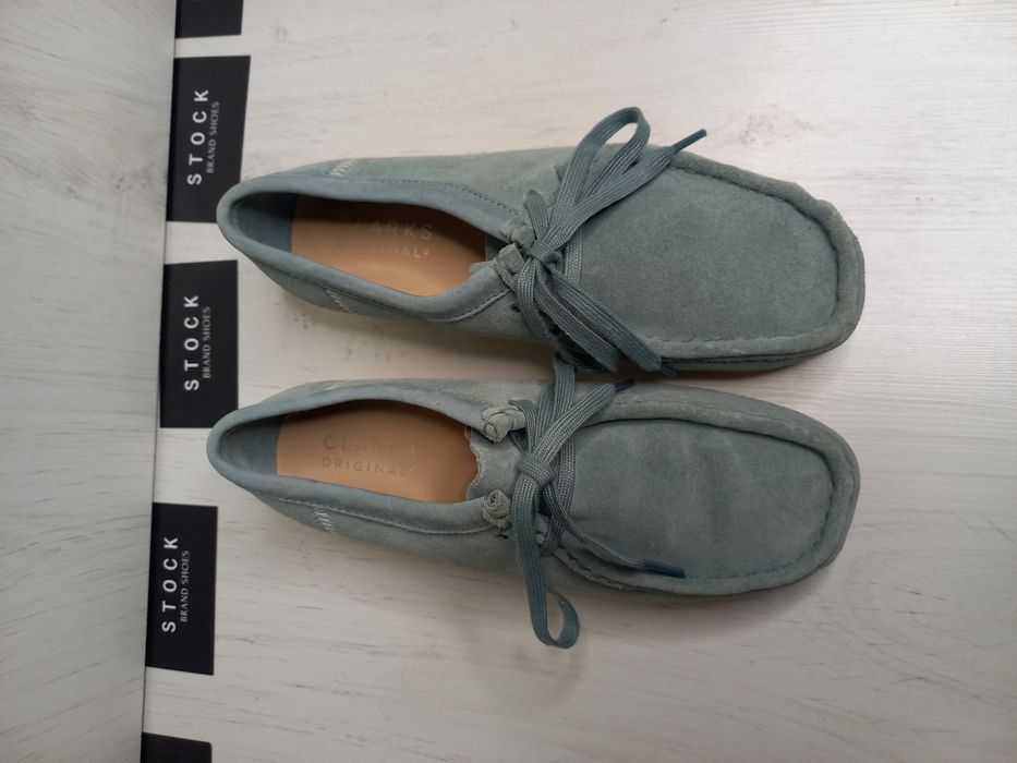 Туфлі жіночі CLARKS WALLABEE NUBUCK( оригінал)