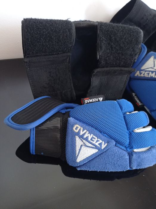 Luvas e joelheiras hóquei patins