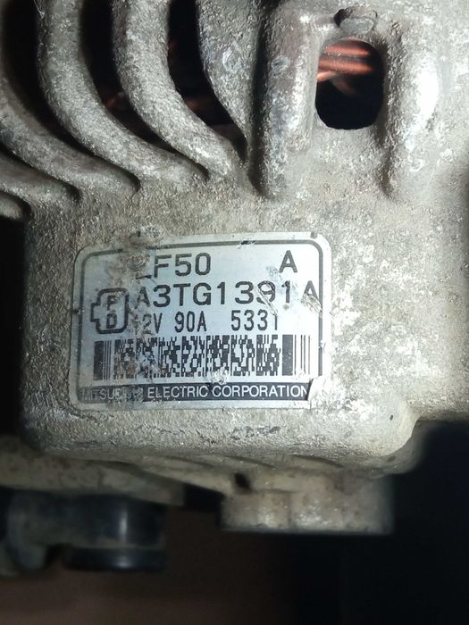 Alternator Mazda 3 5 2.0B A3TG1391A Siedlce