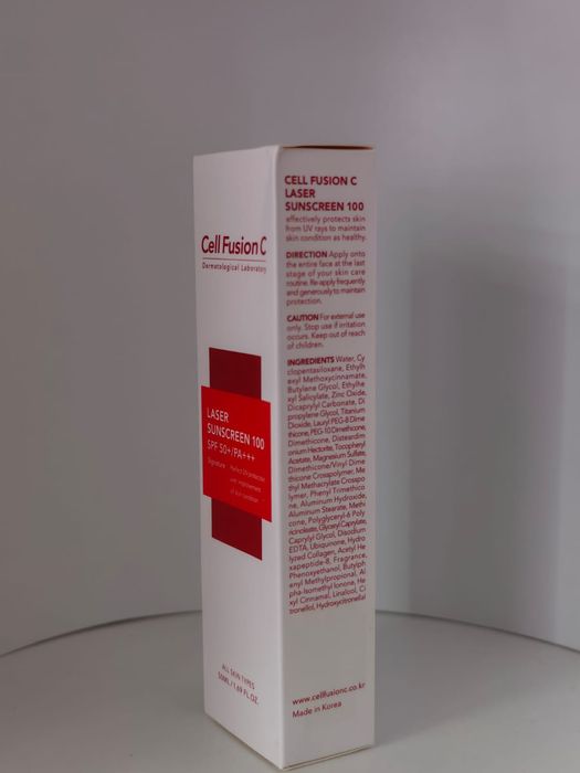 Cellfusion cell fusion C laser  spf sunscreen 100 SPF