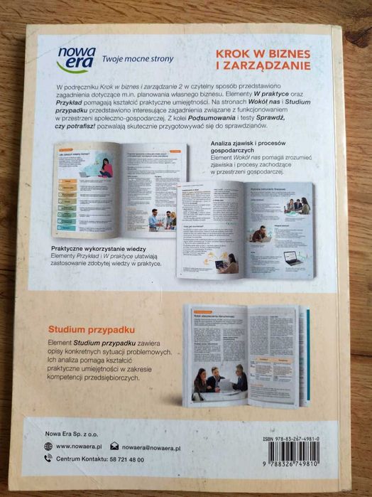 Podręcznik Biznes i Zarzadzanie klasa 2