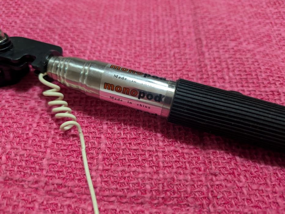 Selfie stick extensível monopod