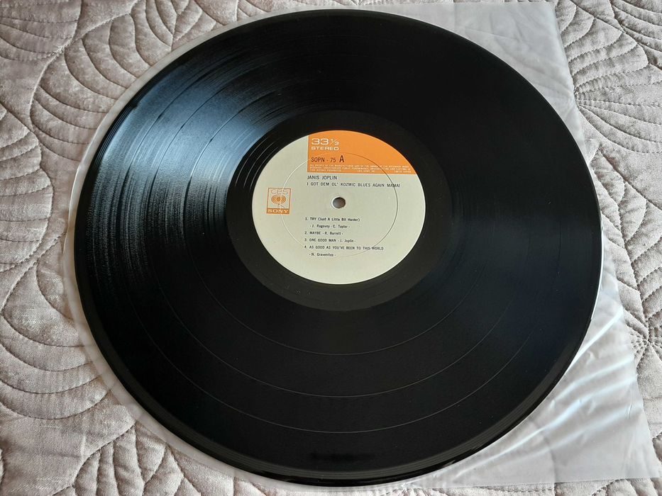 Janis Joplin - I Got Dem Ol` Kozmic Blues Again Mama! - Japão - Vinil LP