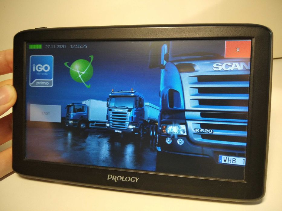Грузовий GPS навігатор Prology 7' дюймів! Карти 2026р!