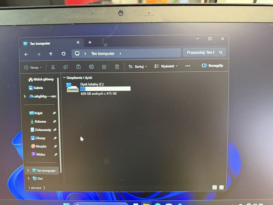 Laptop biznesowy Lenovo ThinkPad T470, 16GB, 512GB, i5 + zasilacz