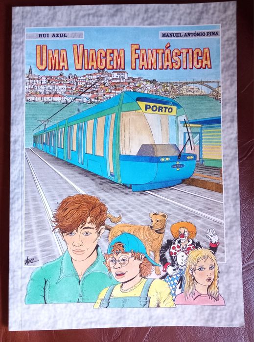 Livro BD "Uma Viagem Fantástica"