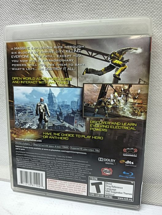 gra InFamous PS3