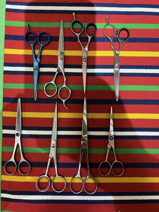 8 tesouras da famosa marca Jaguar cabeleireiro/barbeiro