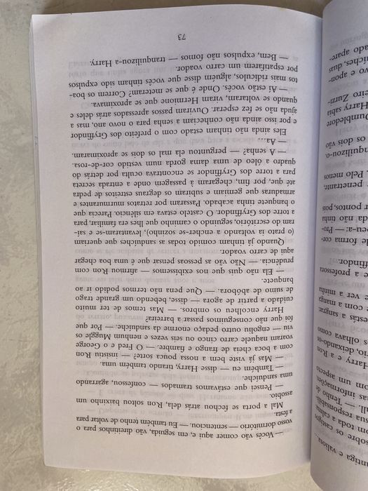 Livro “Harry Potter e a Câmara dos dos Segredos”