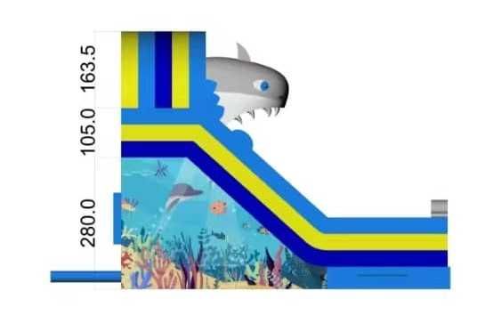 Insuflável Tubarão! (novo)