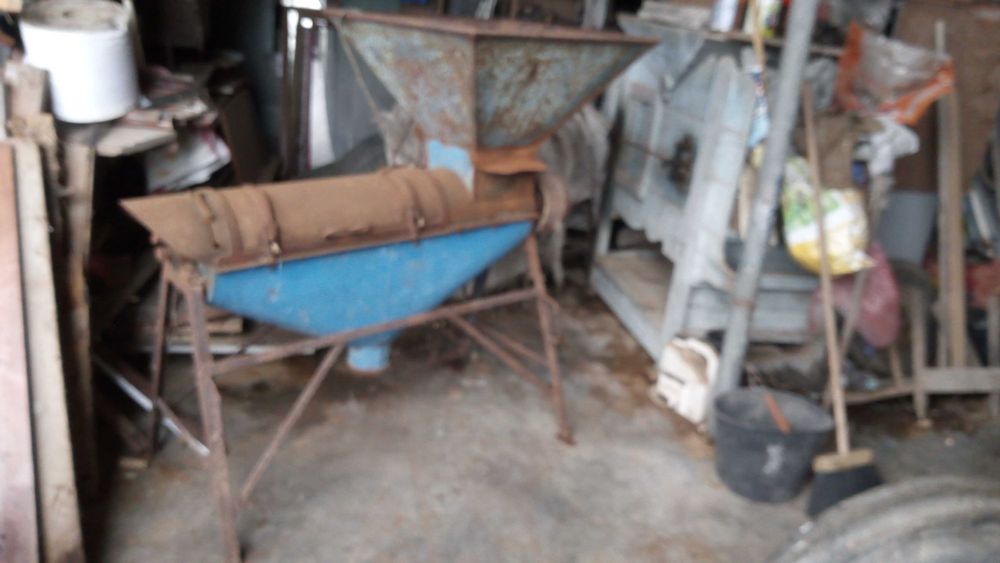 Moinho de martelos + debulhador + limpador