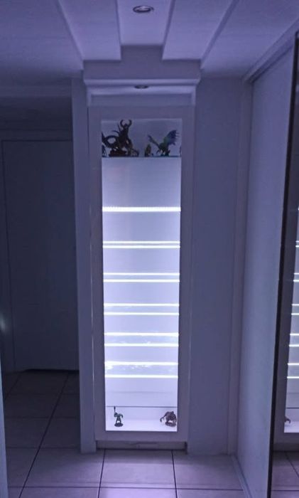 Gablota szkło hartowane plus akryl