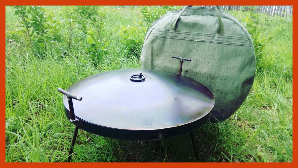 Сковорода из диска бороны любые размеры  30 40 50 60 70 80 см