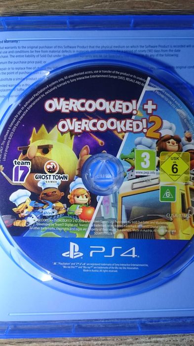Overcooked i Overcooked 2 Rozgotowani ps4 playstation 4 lego