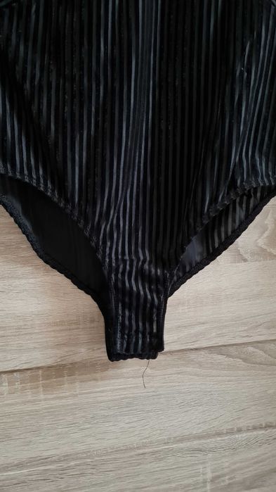 Czarne body prążkowane Primark XS