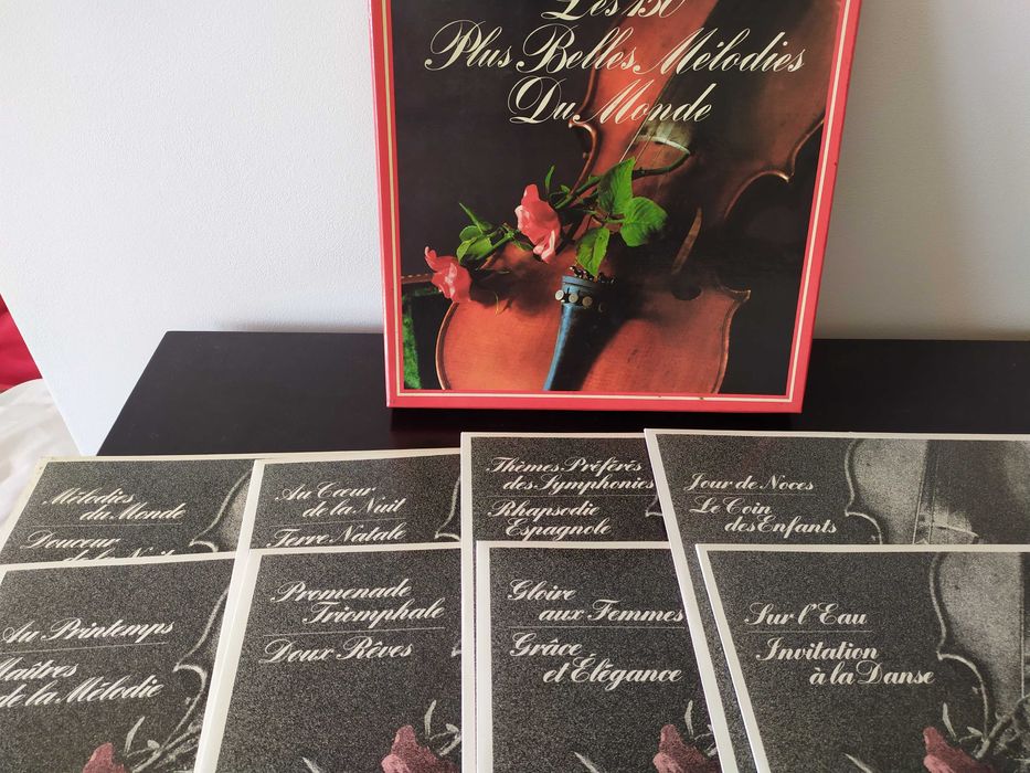 8 discos vinil - As mais belas 150 Melodias do Mundo