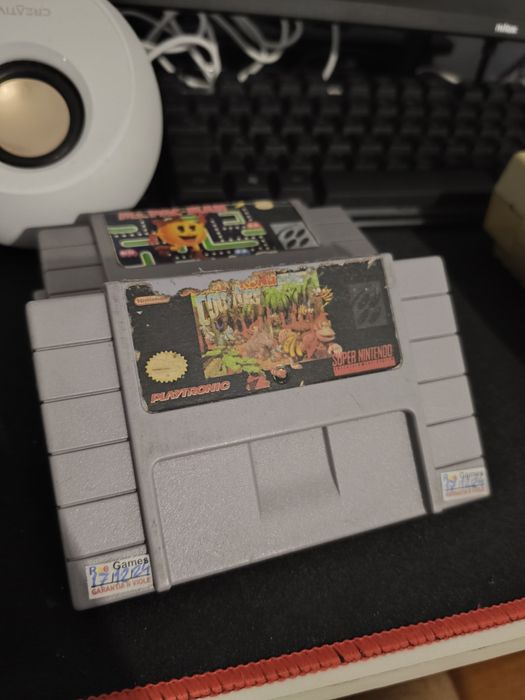 Super nintendo com jogos