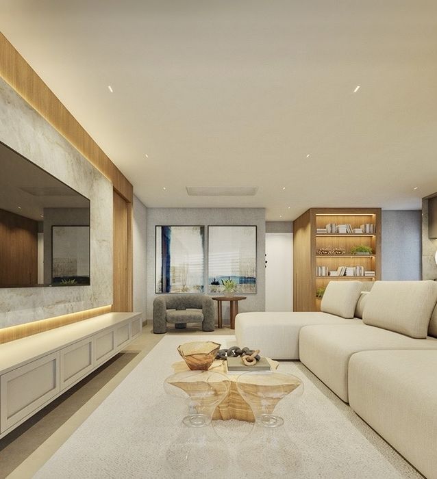 Apartamentos T3 novos, com varanda e parqueamento para 2 viaturas