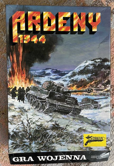 Ardeny 1944 Dragon gra planszowa