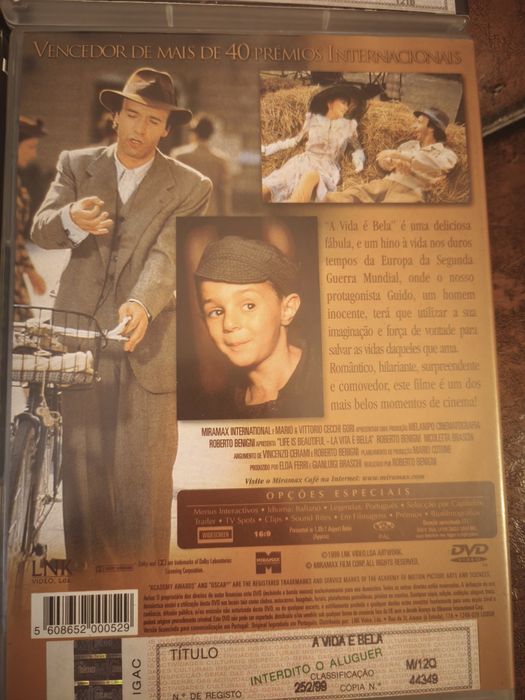 Filmes DVD originais. Obras primas. Ver outros anúncios PF.