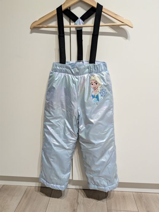 Spodnie narciarskie śniegowe dziewczęce r. 104