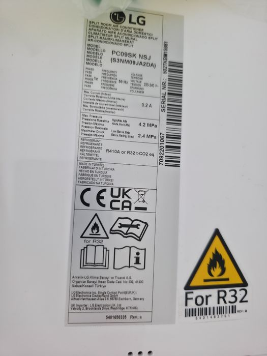 5x Ar Condicionado LG UI ThinQ Dual Inverter