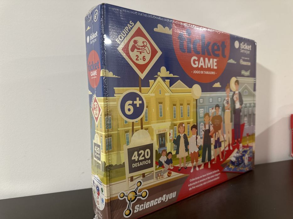 Jogo novo embalado “Ticket Game”429044602073917442
