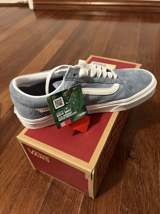 Vans old skool Azul camurça