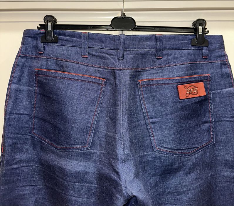 Льняные штаны-брюки Zilli