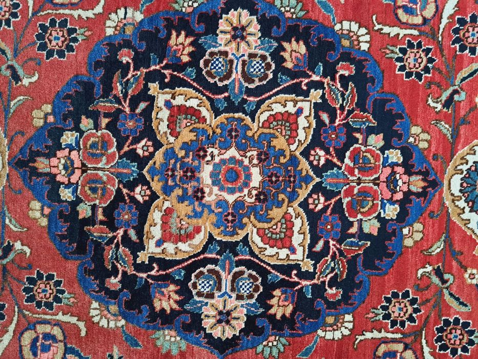 Piękny Perski Tabriz ręcznie tkany wełniany dywan 240x350cm  nr1675