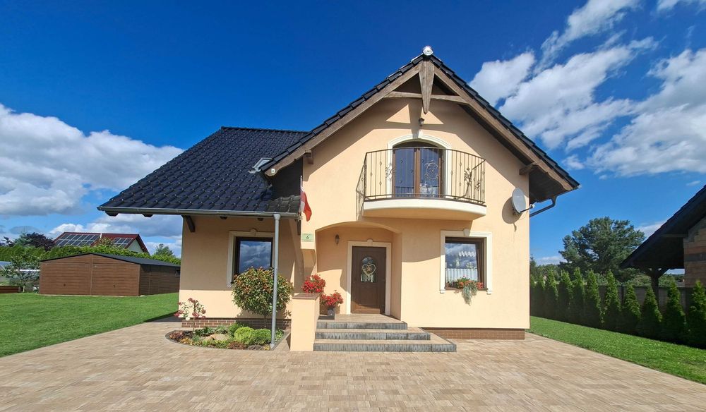 Dom 140 m² na dużej działce 1345 m² | garaż 2-stanowiskowy | Lipinki Łużyckie