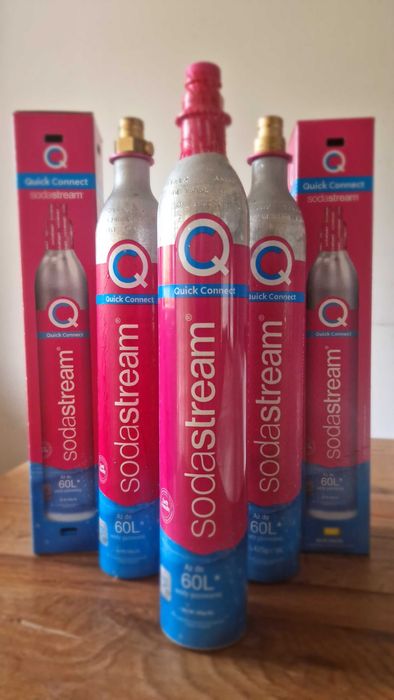 Nabój Sodastream 425g Quick Connect Terra Duo CO2 Soda Stream RÓŻOWY