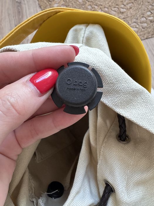 Torebka bucket koszyk obag brush żółta