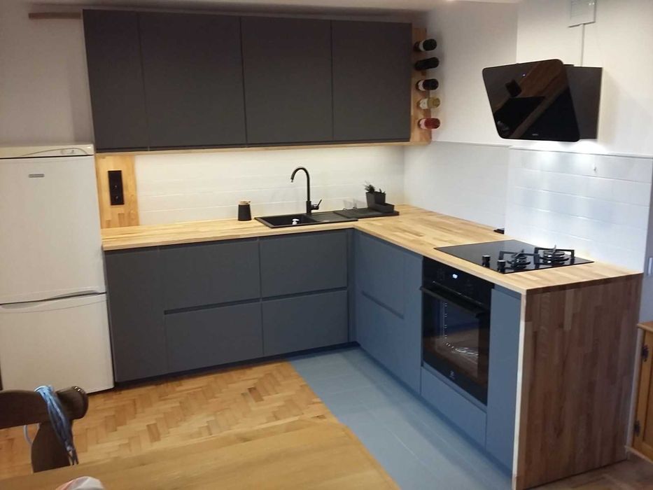 Montaż i projektowanie systemowych mebli kuchennych IKEA