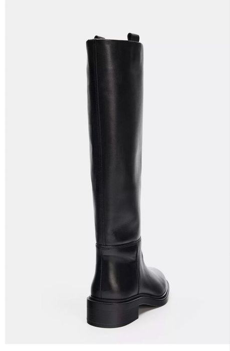 Шкіряні чоботи zara 36 р