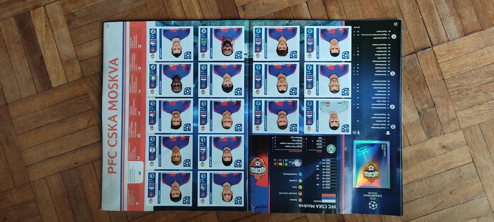 Caderneta Completa Champions 11/12