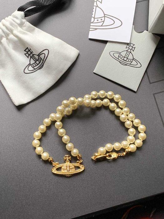 perelki vivienne westwood naszyjnik vintage