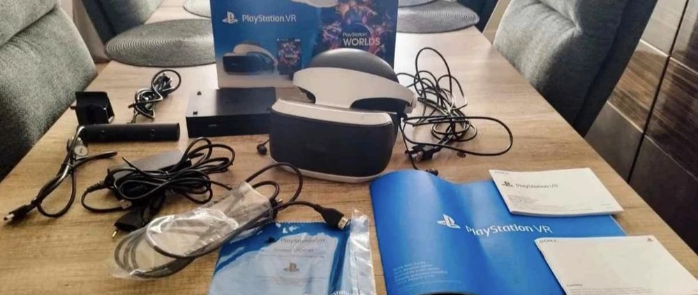 Óculos VR + comandos move PlayStation 4