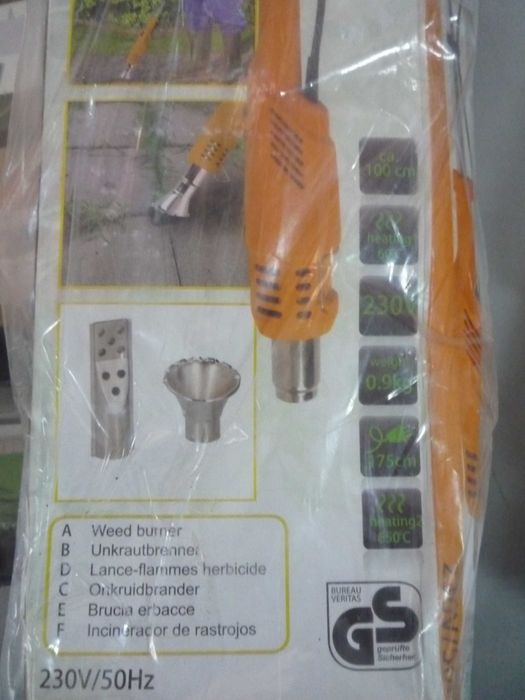 Wypalarka elktryczna  do chwastów