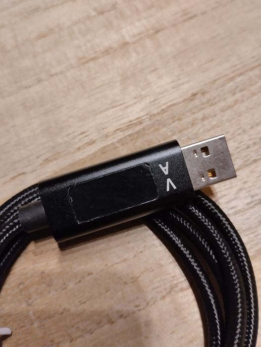 Kabel USB typu micro z wyświetlaczem 1 m