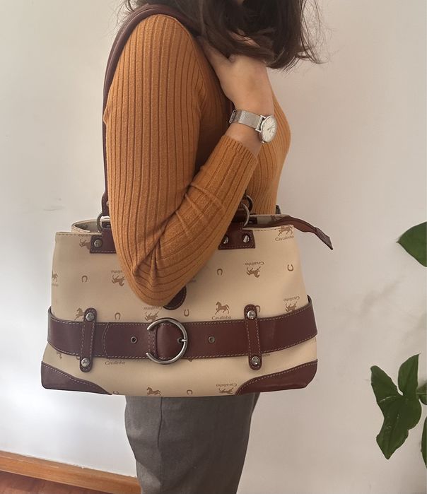 Mala Cavalinho Creme