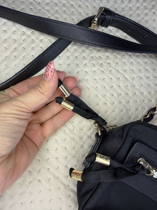 TOUS Brunock Chain czarna torebka crossbody